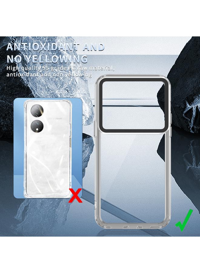 إيروريكس جراب لهاتف vivo Y100/T2 5G الهند مصنوع من مادة الأكريليك الشفافة + TPU المقاوم للصدمات - Image 3