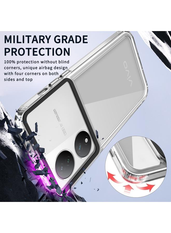 إيروريكس جراب لهاتف vivo Y100/T2 5G الهند مصنوع من مادة الأكريليك الشفافة + TPU المقاوم للصدمات - Image 4