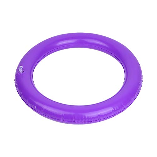 SZTLKHH Yoga Ball Base，Fixed Ring Round PVC Anti Slip Stable, Fitness Ball for Home Gym, Office, Improves Back Pain, Posture & Balance, Exercise(1Pcs Purple) - Image 1