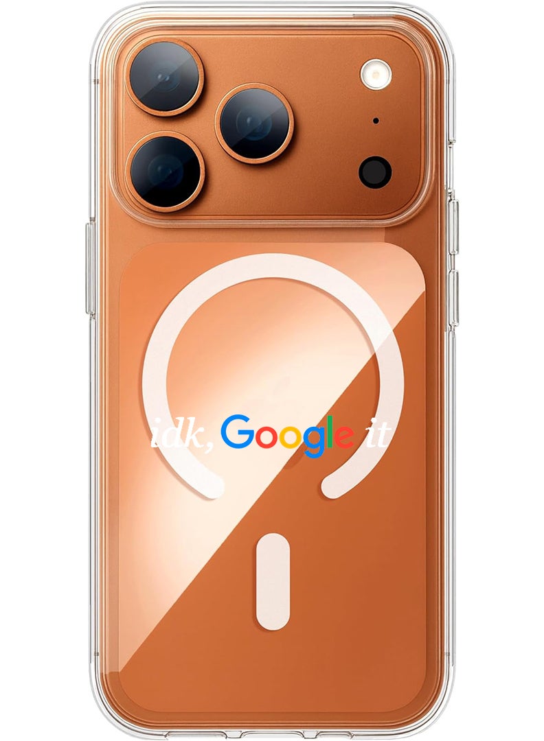 Theodor Magnetic Case for Apple iPhone 17 Pro Max Compatible with MagSafe Wireless Charging, Shockproof Phone Bumper Cover - Google it - Image 1