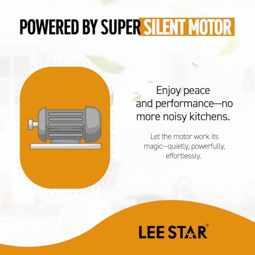 Lee Star Automatic Electric Atta Kneader, Dough Mixer Machine, Atta Kneader Machine with 3L Stainless Steel Bowl, 650W - White (LE-837) - Image 5