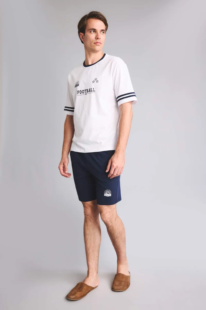 Defacto Boxy Fit Short Sleeve 2 Piece Set