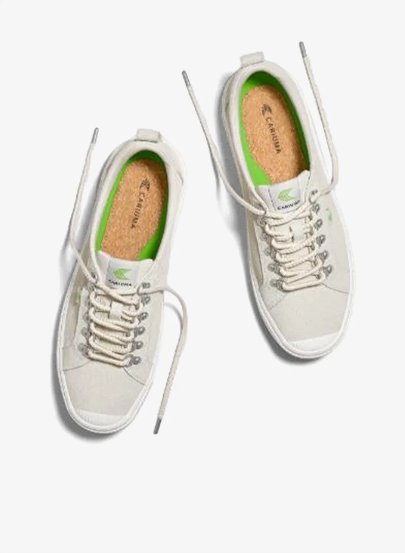 Cariuma  OCA Low Speedhooks Vintage White Suede Sneaker  | Best Price UAE