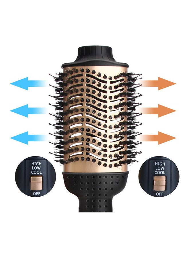 Hair Dryer Brush Black/Gold - Image 5