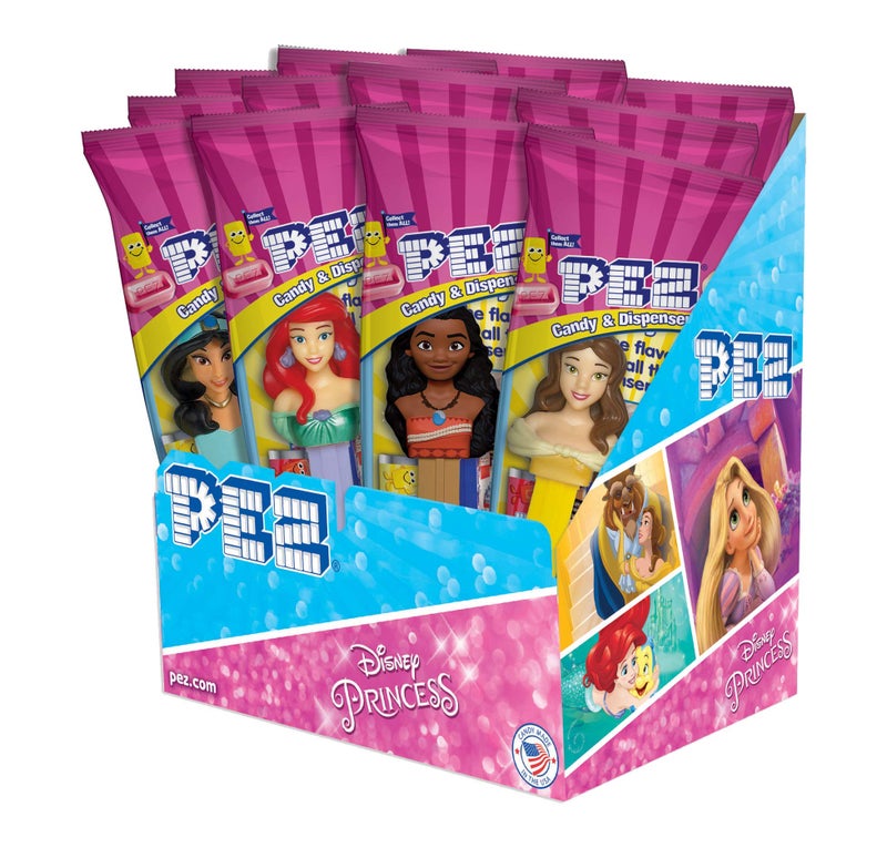 PEZ Disney Princess, 0.58-Ounce Assorted Candy Dispensers (Pack of 12) - Image 3
