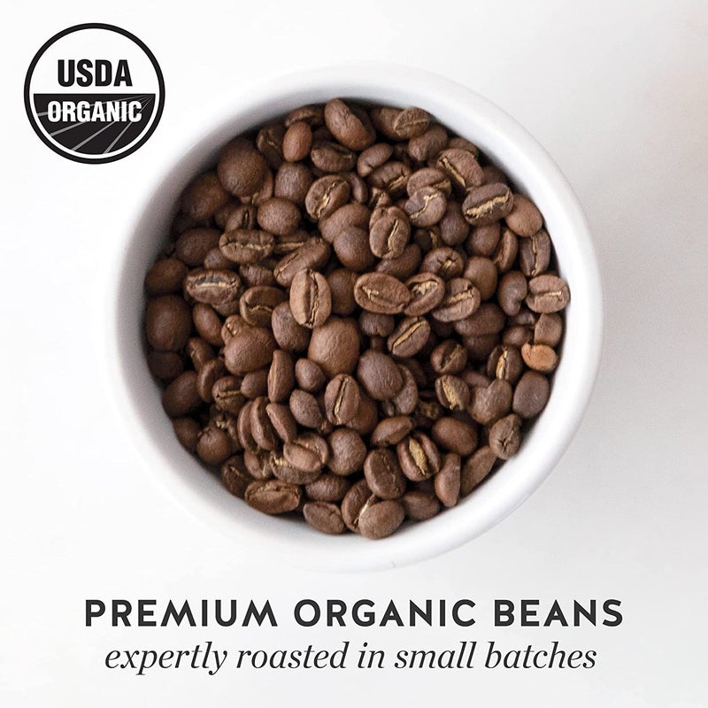 blue bottle coffee Blue Bottle Whole Bean Organic Coffee, Decaf, Medium Roast, 12 Ounce bag (Pack of 1) - Image 4