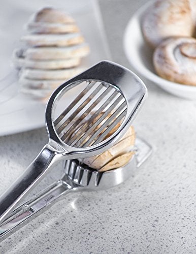 Fox Run Mushroom and Egg Slicer, Cast Aluminum,Silver - Image 5