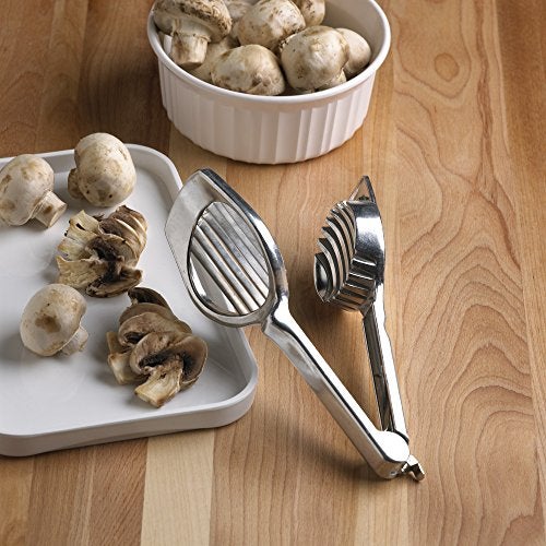 Fox Run Mushroom and Egg Slicer, Cast Aluminum,Silver - Image 4