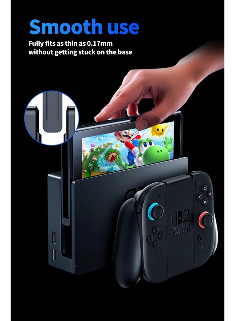 بيكسنست واقي شاشة Switch 2، طبقة حماية مضادة للانعكاس AR، شفافية فائقة، يقلل من الانعكاسات، ملحقات واقي شاشة مضاد للخدش، متوافق مع Switch 2 - Image 5