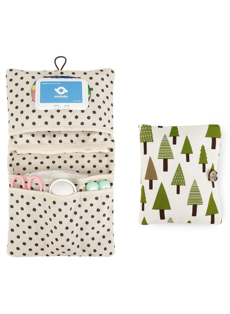 RedMapleTEK Baby Wash Bag, Storage Bag For Diapers, Wipes, Tissues And Other Baby Supplies - Image 1