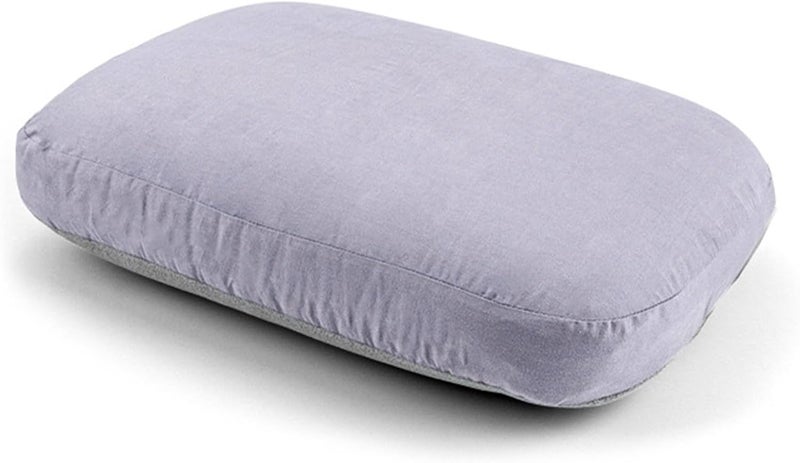 RiToEasysports Memory Foam Pillow, Slow Rebound Comfort Portable Neck Pillow with Breathable Fabric for Travel and Outdoor Use (Purple) (Purple) - Image 2