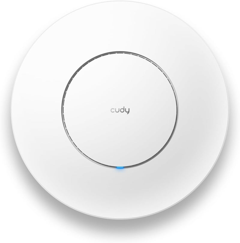 Cudy AX3000 2.5G WiFi 6 Wireless Access Point, 2.5Gbps RJ45, Business WiFi Solution w/Mesh Support, Seamless Roaming & MU-MIMO, PoE or DC Powered, 12V DC Power Adapter included, AP3000 - Image 1