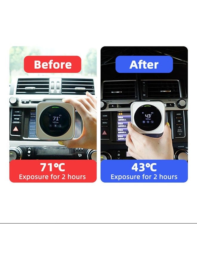 Generic Car Windshield Sunshade Umbrella ,Foldable Car Windshield Sun Shade Cover, 5 Layers UV Block Coating, 110cmx65cm (LXW),Front Window Heat Insulation Protection, for Auto Sedan, SUV Windshield - Image 3