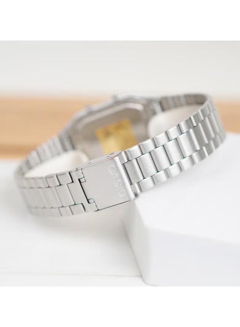 Casio Vintage Stainless Steel Watch AQ-230A-4AMQYDF - Image 2