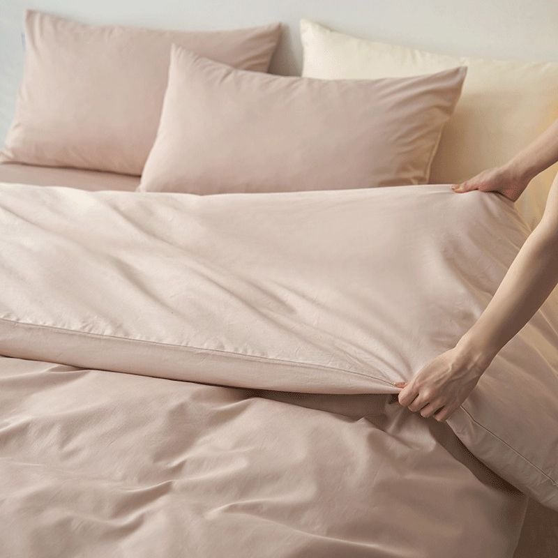 Wasabi Green 100% Cotton Bed Sheet Set - 80 Thread Count, All-Season Soft & Breathable - Image 5
