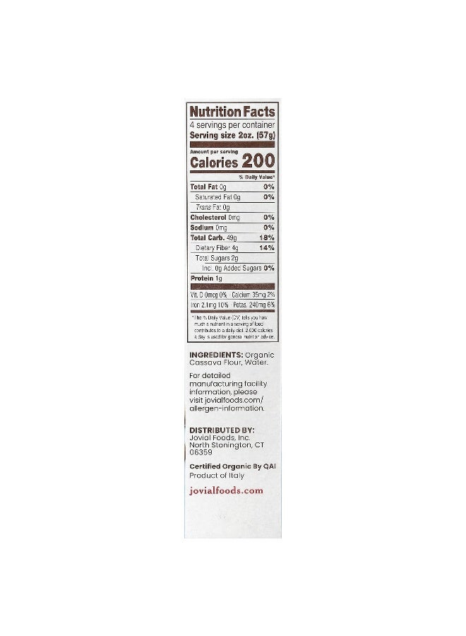 Jovial Jovial, Organic Gluten Free Pasta, Cassava Penne, 8 oz (227 g) - Image 2