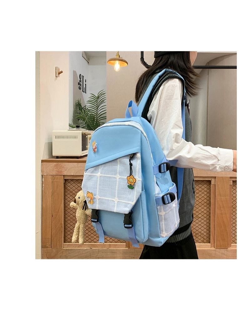 NIBEMINENT طقم حقيبة مدرسية مطبوعة مكون من 4 قطع - Image 2