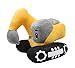 YONLIT Soft Excavator Stuffed Construction Toy Super Cute Plush Digger Trucks Excellent Gifts for Kids or Birthday Party 11 Inches - Image 4
