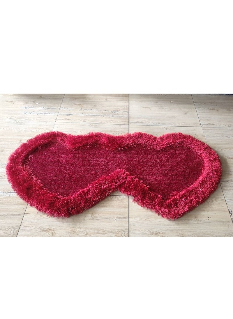ALMUFARREJ Modern fluffy soft touch carpet for living room and bedroom 70*140cm  - Image 2