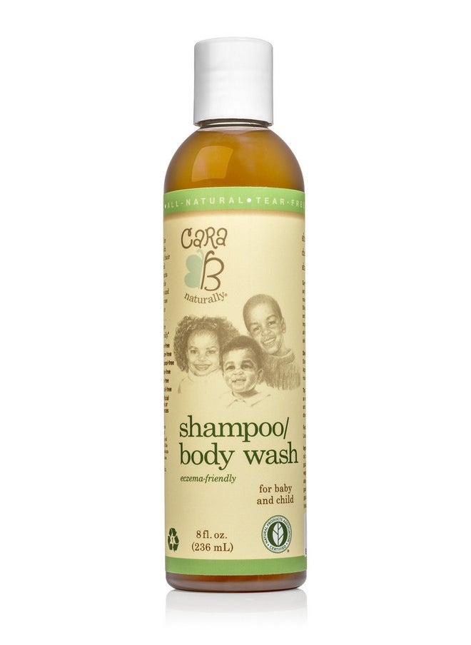 CARA B Naturally - CARA B Naturally Baby Shampoo and Body Wash for Textured, Curly Hair - Eczema-Friendly Formula - No Parabens, Sulfates, Phthalates - 8 Ounces - Image 1