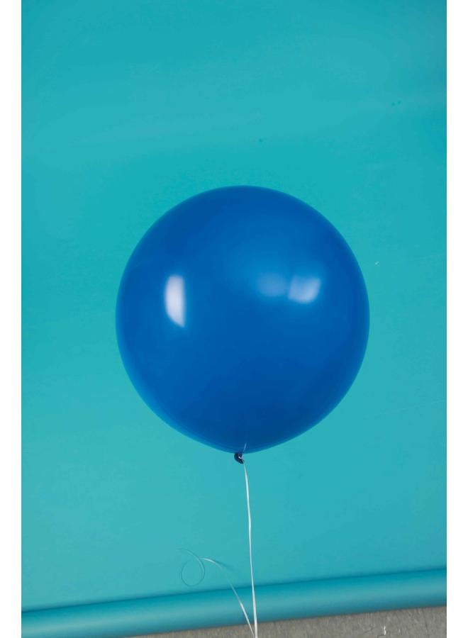 Unique Big Latex Teal & Blue Balloons - Image 3