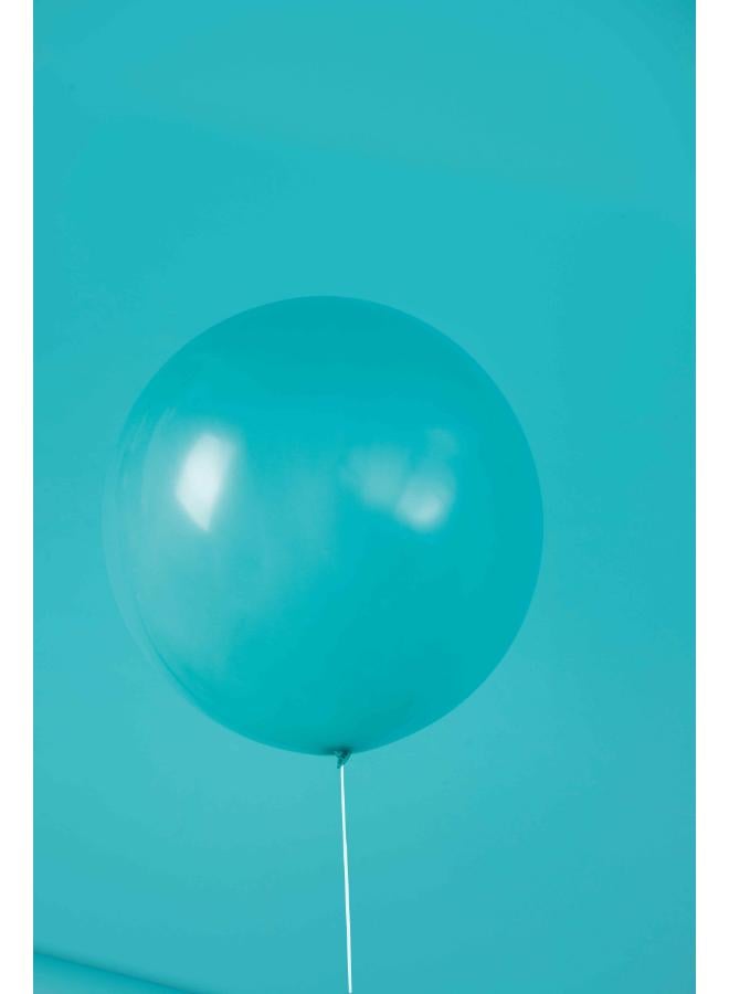 Unique Big Latex Teal & Blue Balloons - Image 4