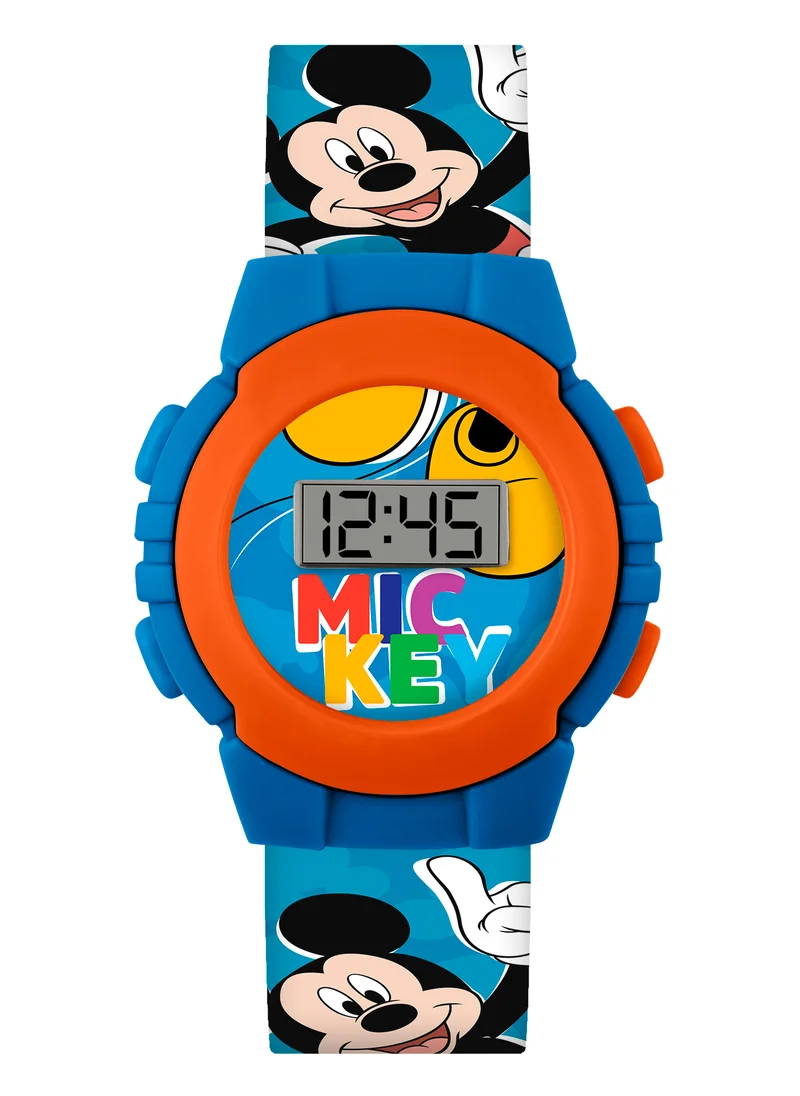 Disney Disney Mickey Mouse Multicoloured Digital Boys Watch - MK4164