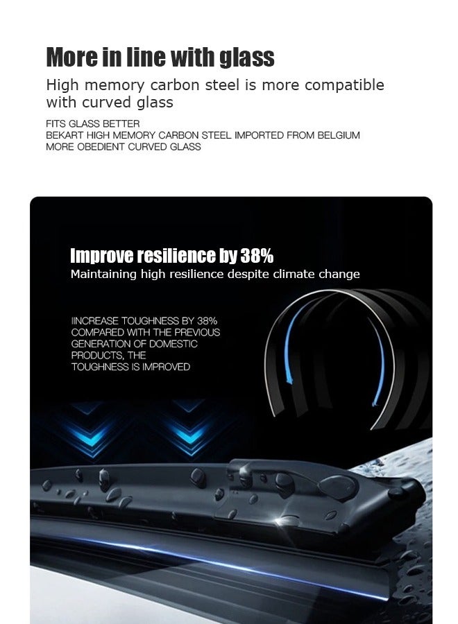 Generic Wiper blade, suitable for Jeyour T1, mute, high-end.  - Image 3