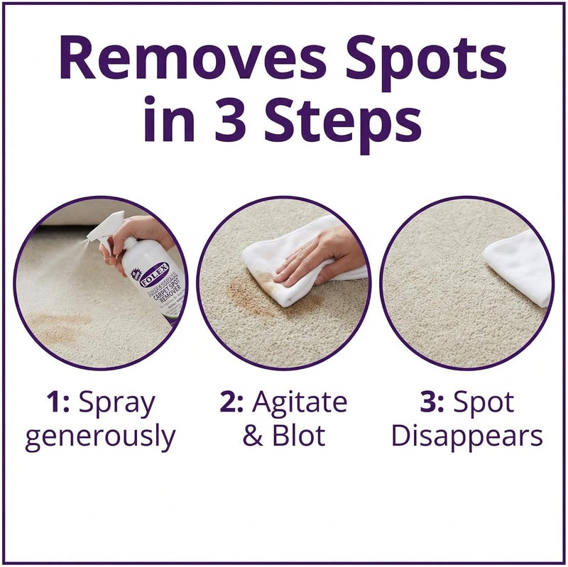 Folex Professional Carpet Spot Remover, 34oz - Image 3