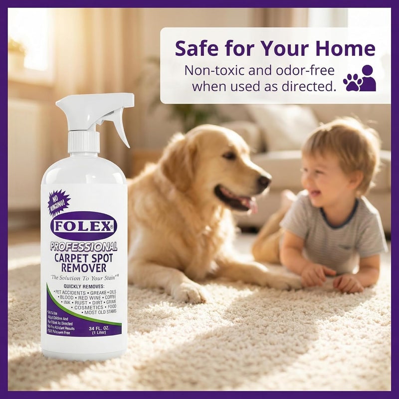Folex Professional Carpet Spot Remover, 34oz - Image 4