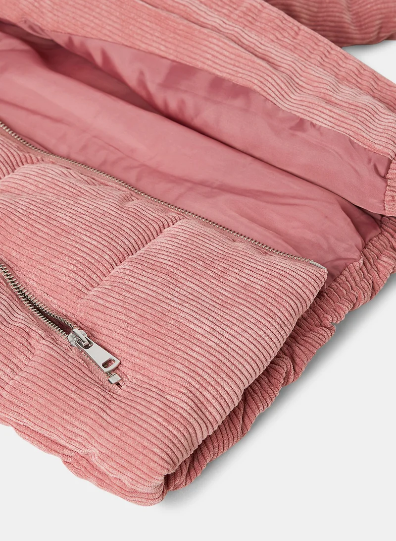 ONLY Girls Corduroy Puffer Jacket