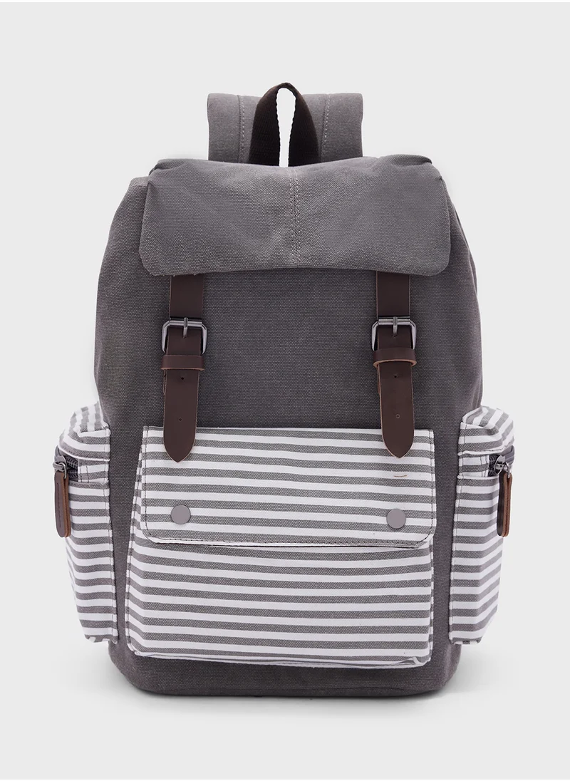 Seventy Five Casual Canvas Backpack