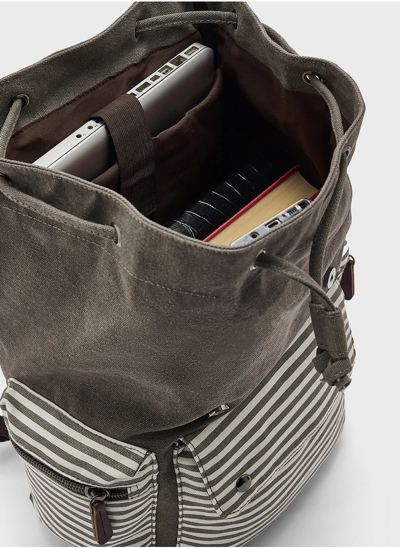 Seventy Five Casual Canvas Backpack