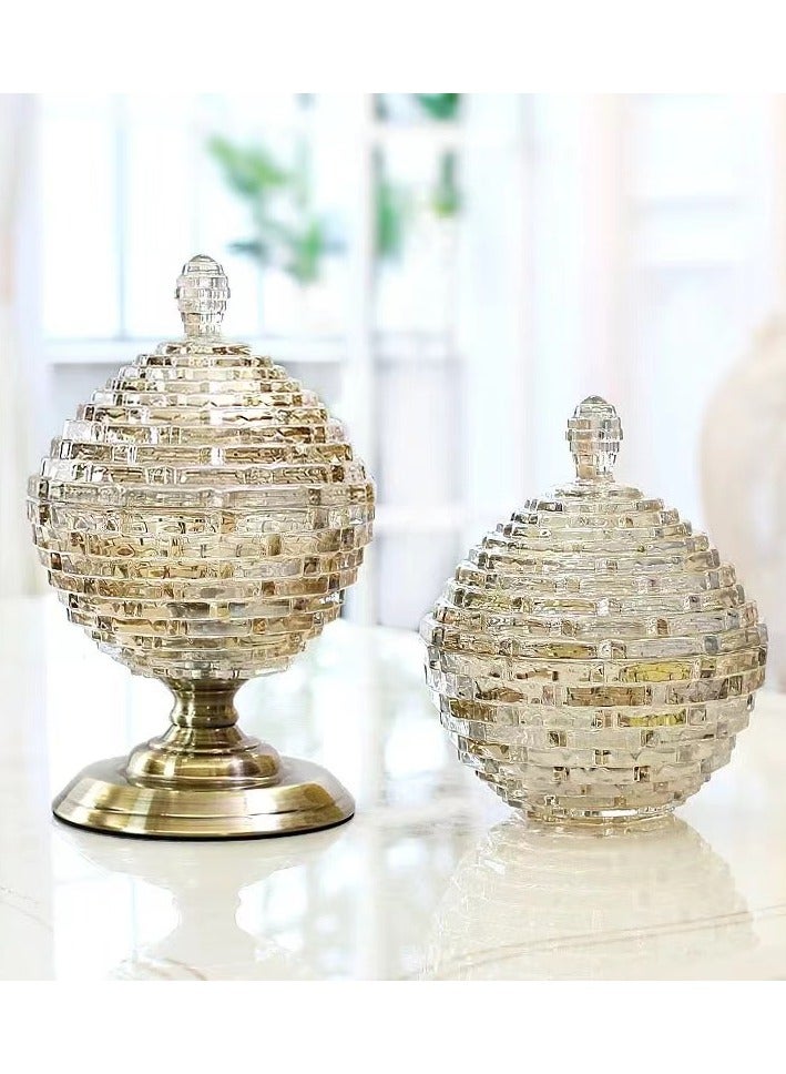 China Made VICTORIAN CRYSTAL Victorian Revival Secret Storage Series - Image 4