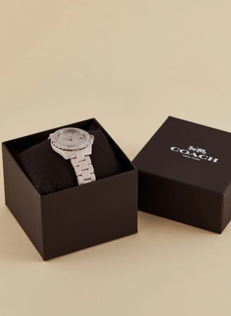 COACH Preston Round Analog Watch