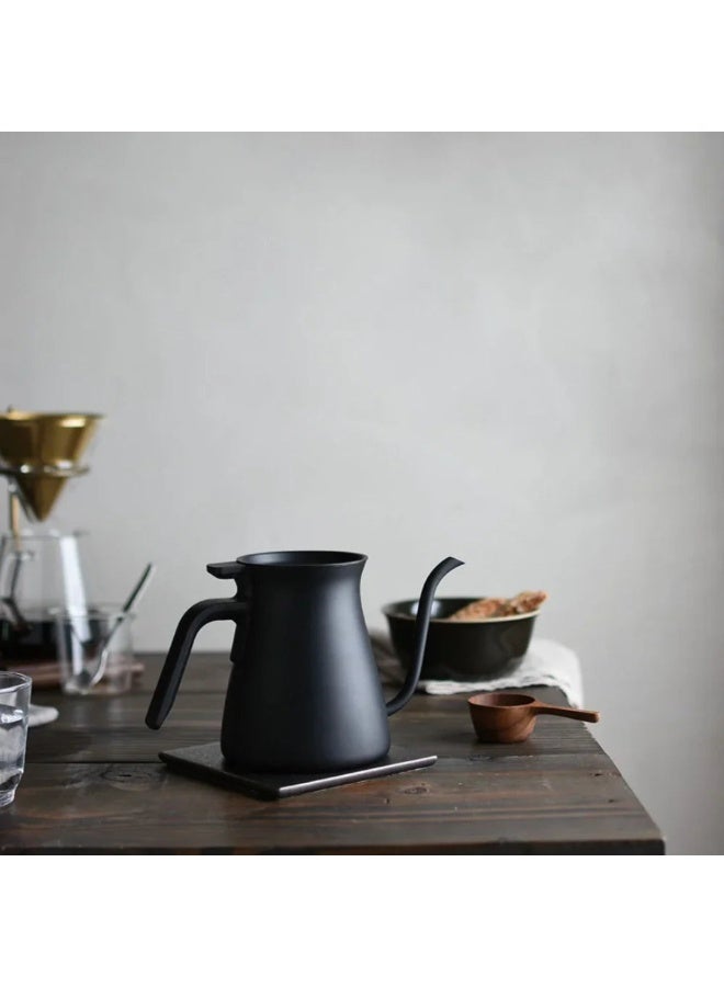 Kinto Pour Over Kettle, 900ml / 30oz, Stainless Steel Gooseneck Coffee Kettle, Black - Image 5