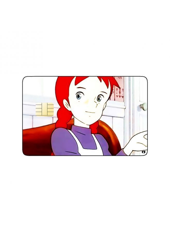 RKN PRINTED BANK CARD STICKER Anne Of Green Gables Anime - Image 2