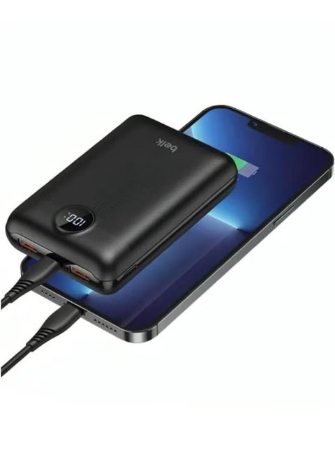 PD20WSmart 20000mAh Fast Charging Power Bank with LED Display with Cable