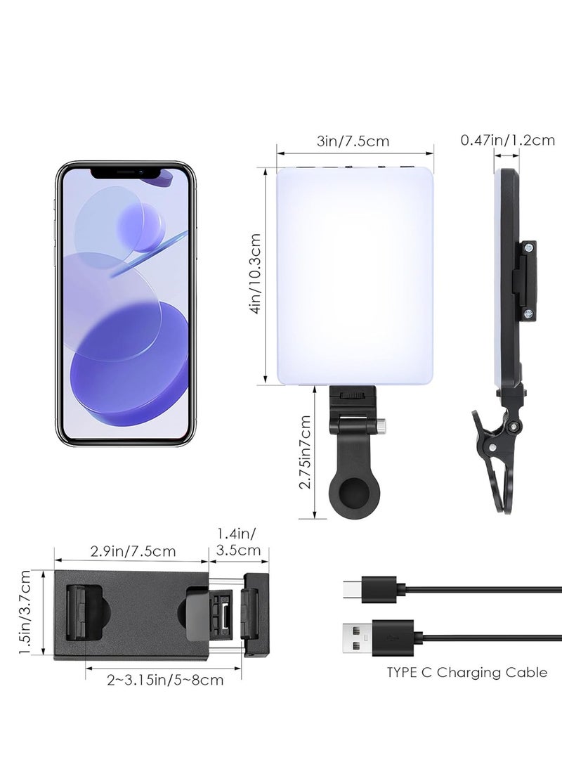للمستقبل أضواء للتصوير الفوتوغرافي، مصباح فيديو led، لوحة إضاءة محمولة للكاميرا، 3 تأثير إضاءة قابل لإعادة الشحن، إضاءة LED قابلة لإعادة الشحن للتصوير الفوتوغرافي, مؤتمر فيديو، TikTok ،Youtube - Image 2