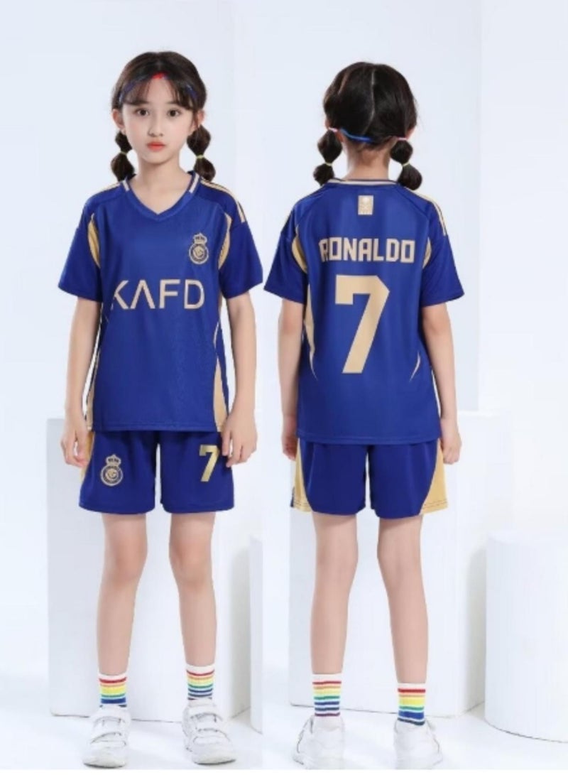 Kinds Jersey No. 7 Football Training Suit  | for Children and Teenagers | Breathable and Quick-drying Training Gear for Multiple Scenarios | Fan Equipment for 6 - 16-year-old Teenagers  - Image 2