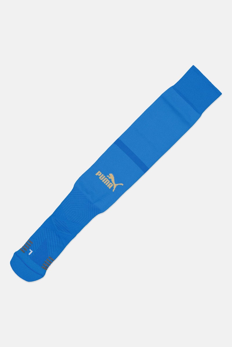 PUMA Men 1 Pair 2022-2023 Italy figc Home Socks, Blue - Image 4