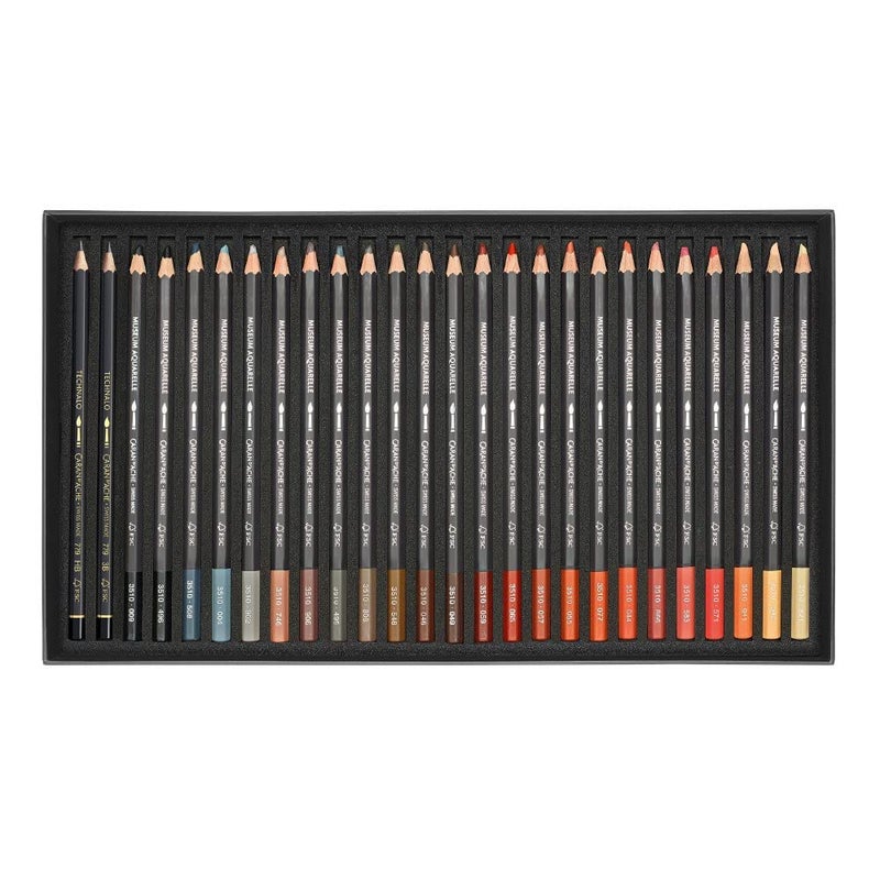 Caran d'Ache Caran dAche Museum Watercolour Pencils (Pack of 76) - Image 5