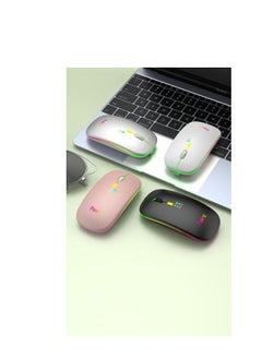 point Wireless - Bluetooth Mouse PT-20 Rechargeable LED Dual Mode Mouse (Bluetooth 5.2 and USB Receiver) Portable Silent Mouse,for Laptop/Desktop/Tablet - pzsku/Z4EE883D34F362230737BZ/45/_/1736087657/70757940-2886-4eca-8d7b-91d1118af9ce