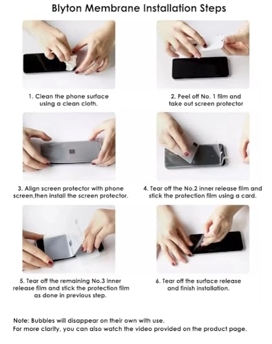 Blyton Back Screen Protector | Transparent Matte TPU Film Scratch Guard, Case-Friendly, Compatible with iPhone 17 (Back & Side) - Image 5