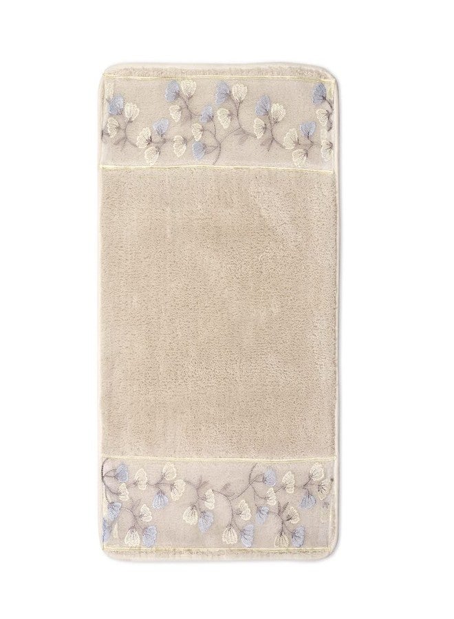 Popular Bath Capri, Bath Rug, Beige - Image 1