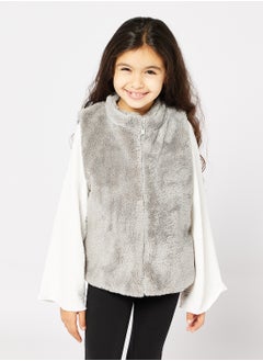 giggles Girls Fur Vest  - Image 1