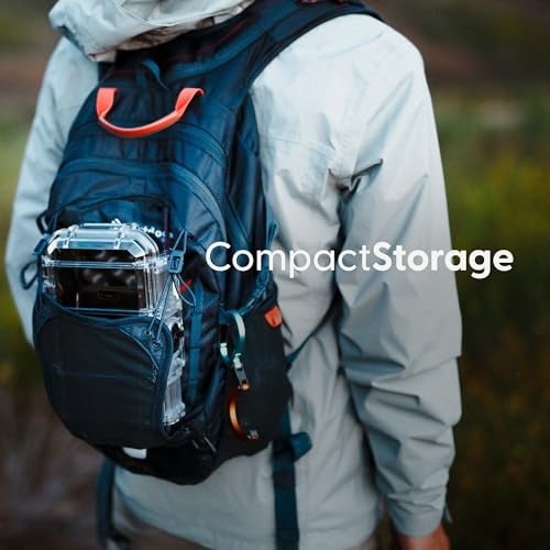 Evergreen ToughBox Tech Organizer – For Camera, Cables, Hard Drives, Compatible with GoPro etc. (Medium, PROFoam, Clear) - Image 5