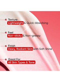 Dot & Key DOT & KEY Strawberry Dew Strobe Cream For Face Combo(Pack Of 2,30Ml Each)|Skin Radiance Cream|Moisturizer & Highlighter For Face|For Dewy Glazed Instant Glow|Boosts Hydration|For All Skin Types  - Image 5