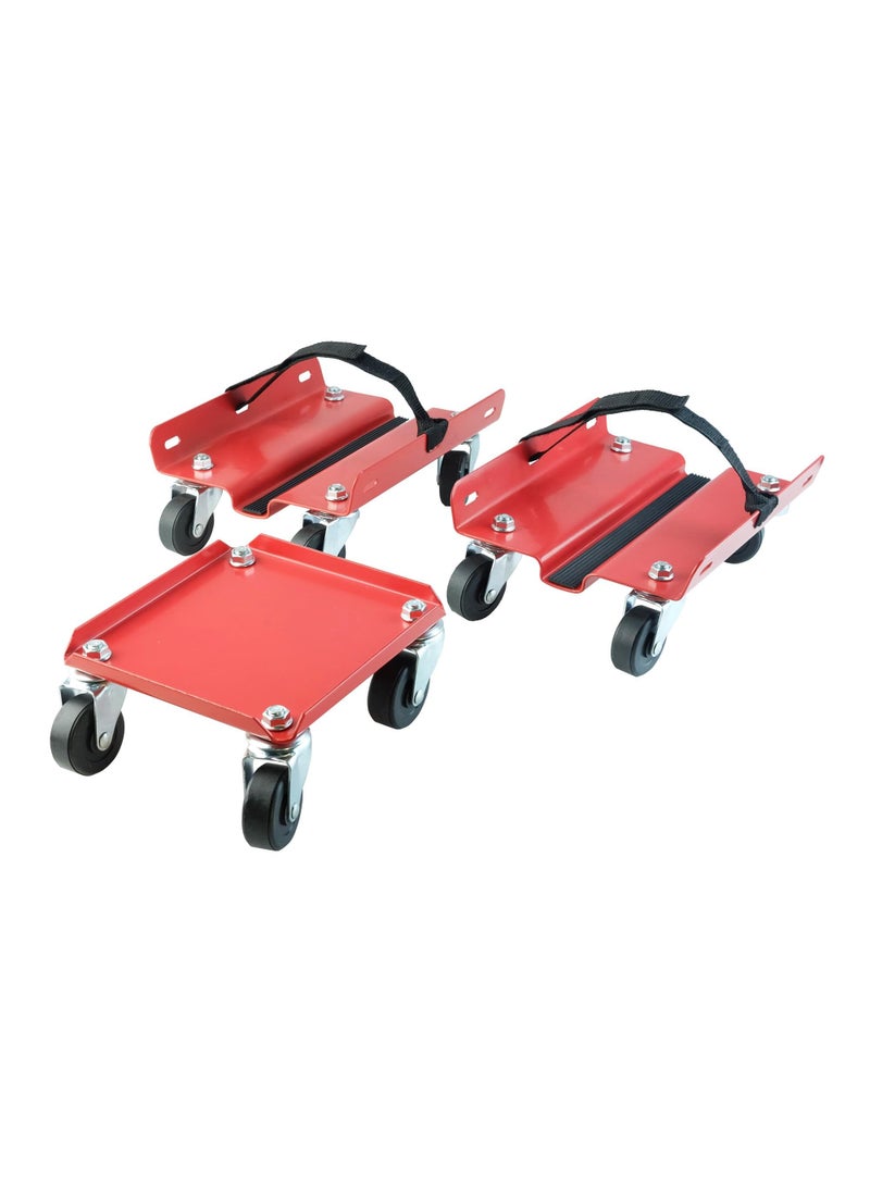 KASTFORCE KASTFORCE Snowmobile Dolly Set Max Supporting 1500Lbs with Heavy Duty Straps Firmly Attaching on Skis KF2011 