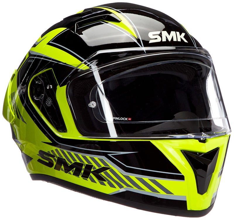 SMK Helmets SMK Stellar Sports Adox Helmet ISI, DOT & Ece-06 Certified Full Face Helmet - Image 4